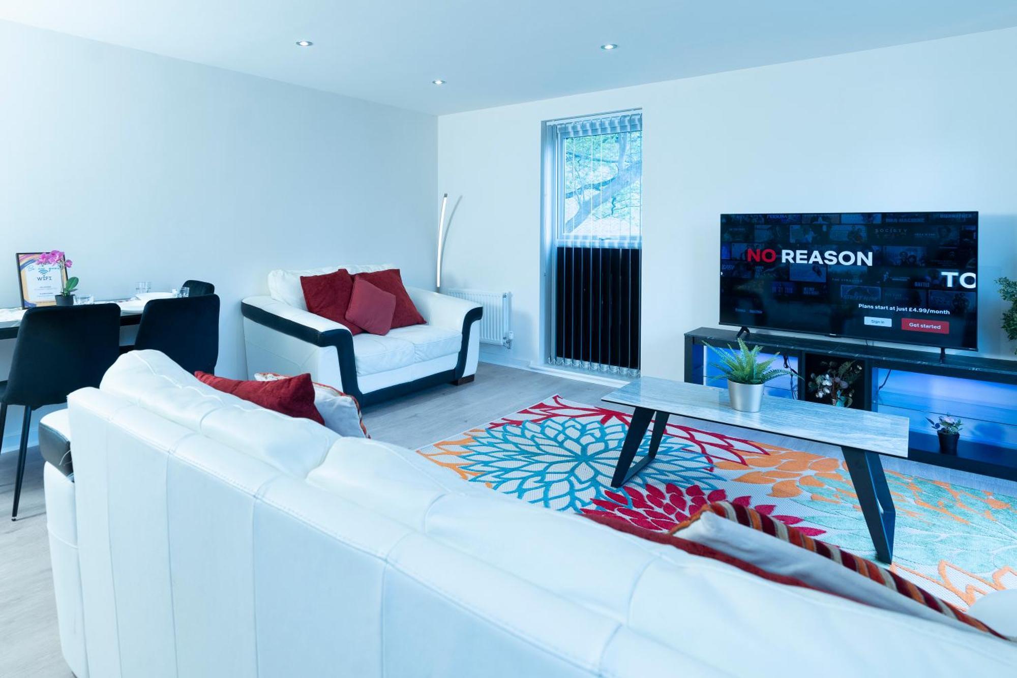 Luxury Ground Floor 2 Bedroom Apartment Free Wifi & Parking Шефилд Экстерьер фото